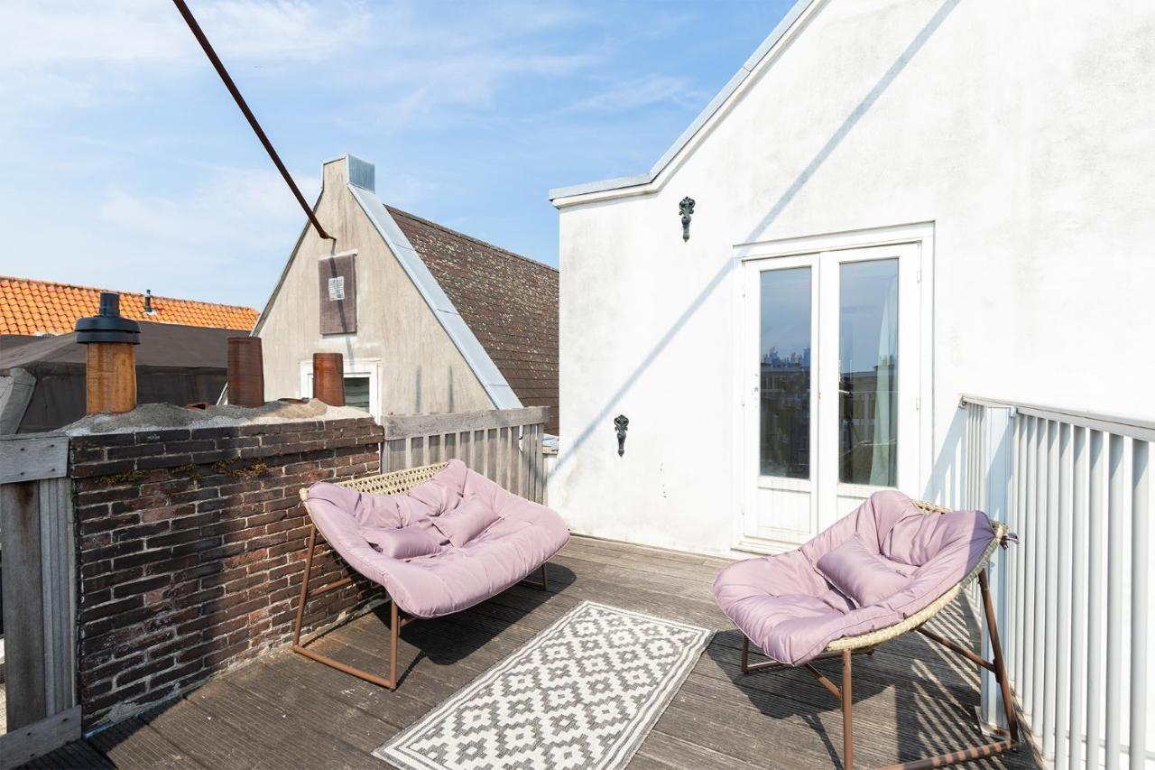 Central Top Floor Apartment With Private Balcony - Apt 3 Amsterdam Eksteriør bilde